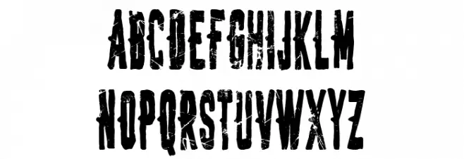 Spanish Joker 字体 大写