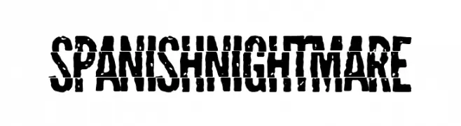 Spanish Nightmare  Frei Schriftart Herunterladen