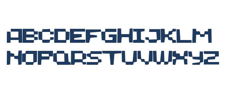 Spanish Robot Lowercase