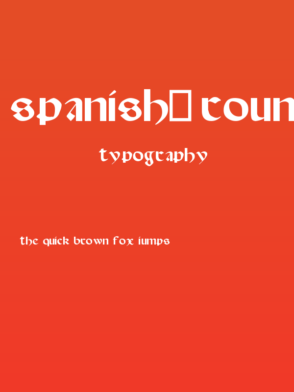 Spanish-Round-Bookhand--16th-c- Poster