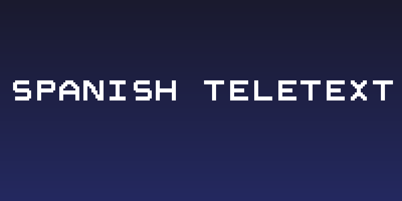Spanish Teletext Social Header