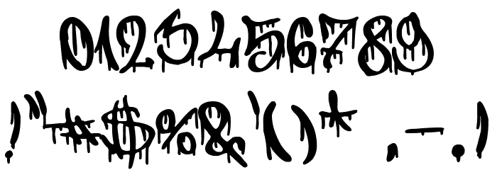 Spanish West Coast Font OTHER CHARS