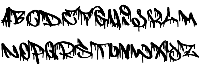 Spanish West Coast Font LOWERCASE