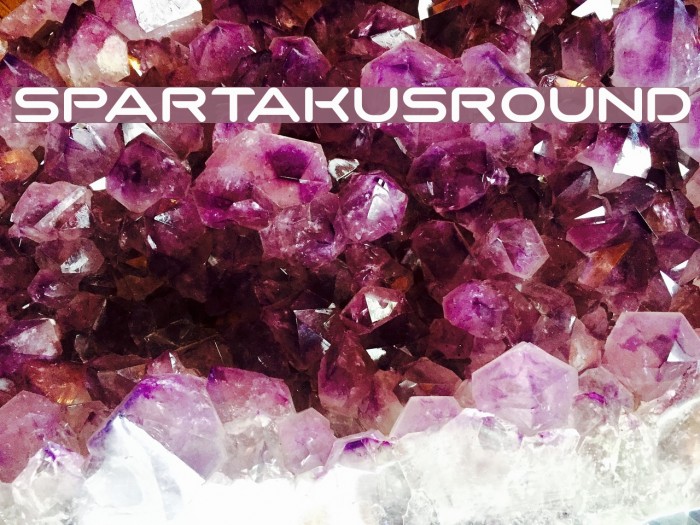 SparTakusRound Font examples