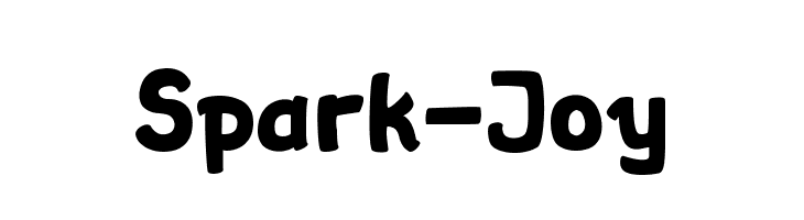 Spark-Joy Font