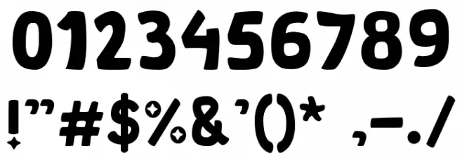 Spark-Joy Font OTHER CHARS