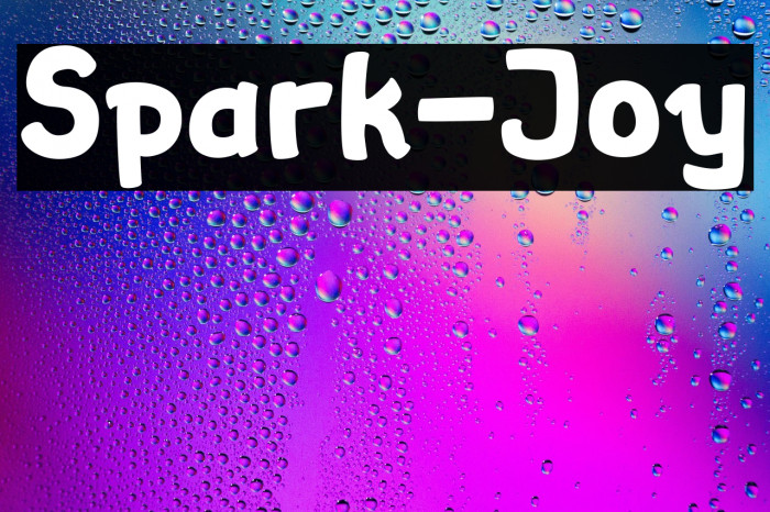 Spark-Joy Example 1