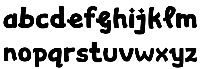 Spark-Joy Font LOWERCASE
