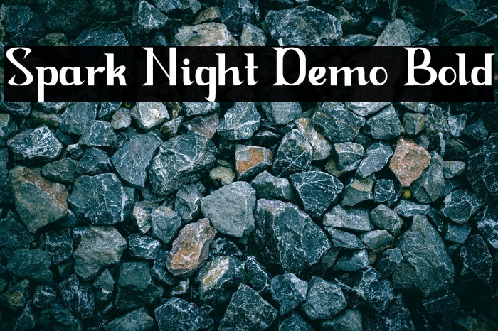 Spark Night Demo Bold Example 1