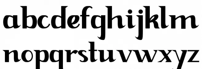 Spark Night Demo Bold Schriftart Kleinbuchstaben