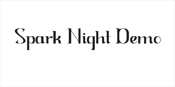 Spark Night Demo Logo