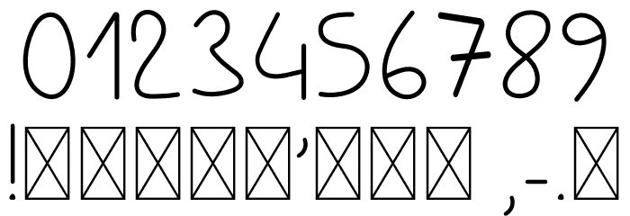Spark Font OTHER CHARS