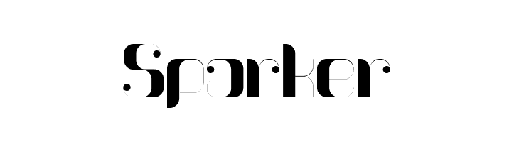 Sparker  Frei Schriftart Herunterladen