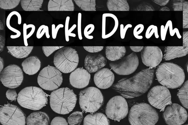Sparkle Dream Font examples