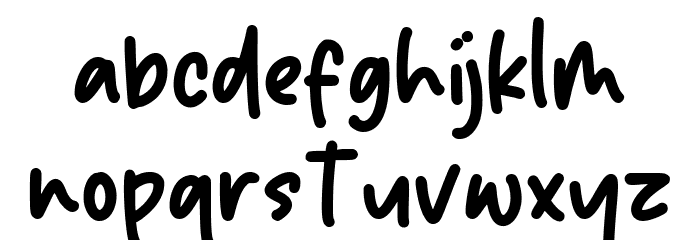 Sparkle Dream Font LOWERCASE