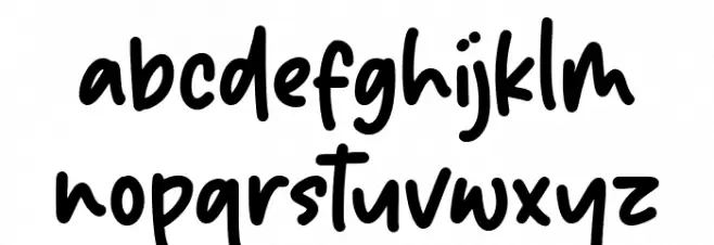 Sparkle Dream خط أحرف صغيرة