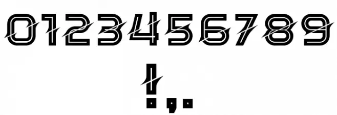 Sparkle Filled Regular Font OTHER CHARS