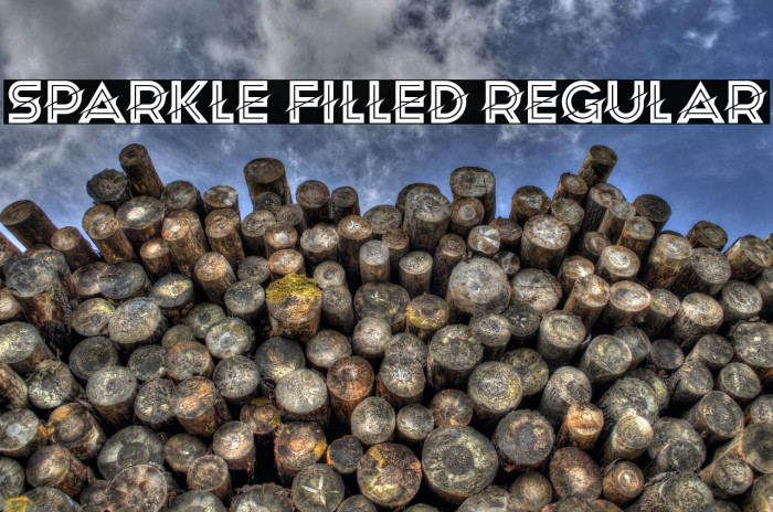 Sparkle Filled Regular Example 2