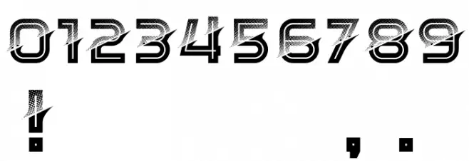 Sparkle Regular フォント その他の文字