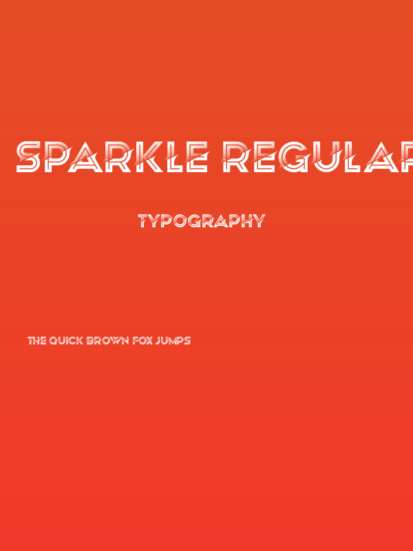 Sparkle Regular Poster