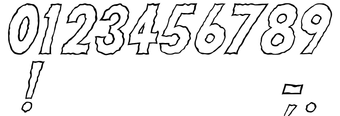 Sparkle Font OTHER CHARS