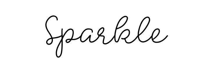 Sparkle  font caratteri gratis