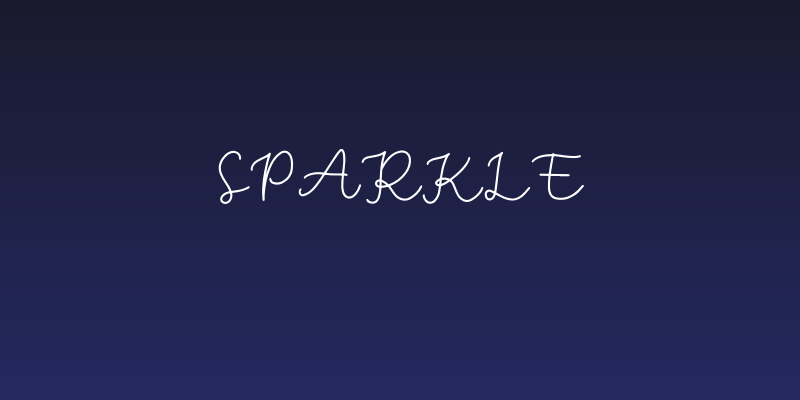 Sparkle Social Header