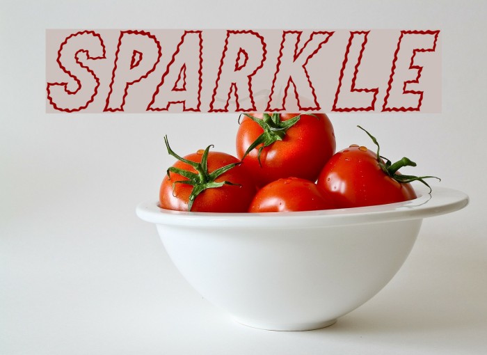 Sparkle Font examples