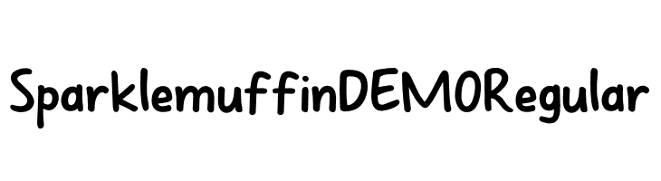 Sparklemuffin DEMO Regular  font caratteri gratis