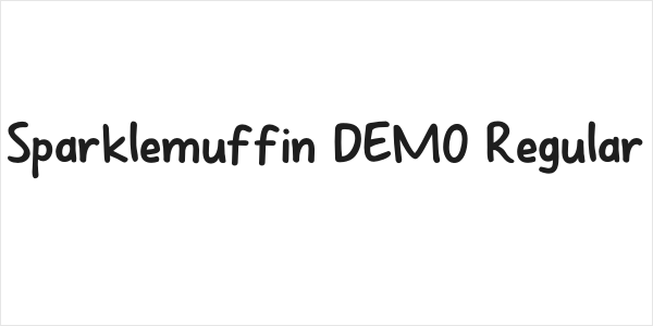 Sparklemuffin DEMO Regular Logo