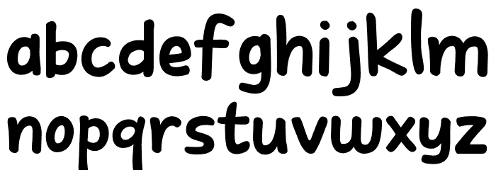 Sparklemuffin DEMO Regular Font LOWERCASE