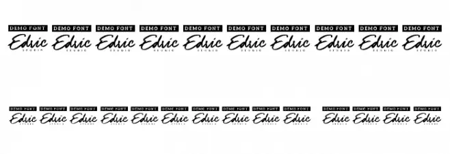 Sparkling Color Demo Font OTHER CHARS