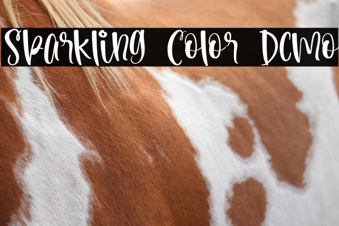 Sparkling Color Demo Example 3