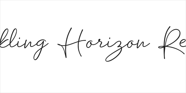 Sparkling Horizon Regular Logo
