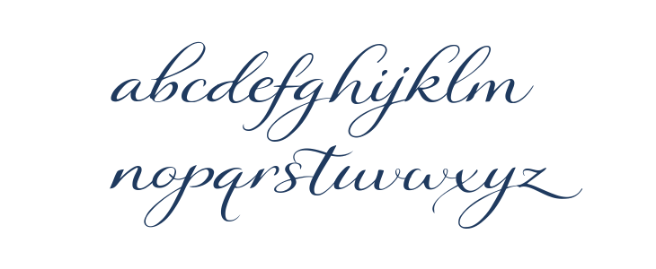 Sparkling Valentine Lowercase