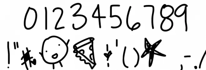 SparklingSoda Font OTHER CHARS