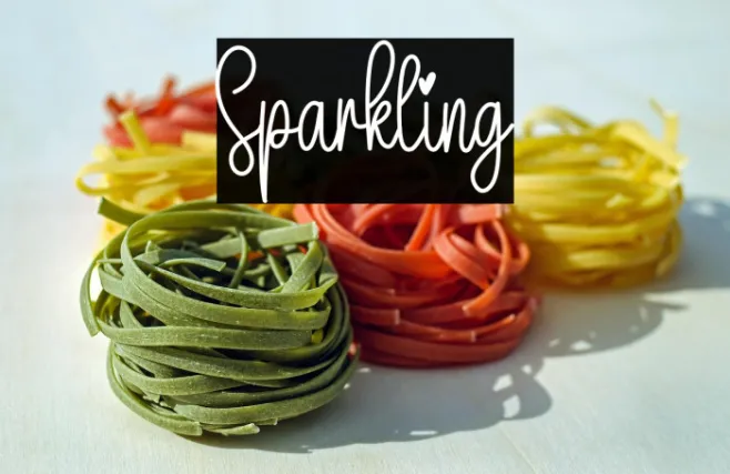 Sparkling Example 1