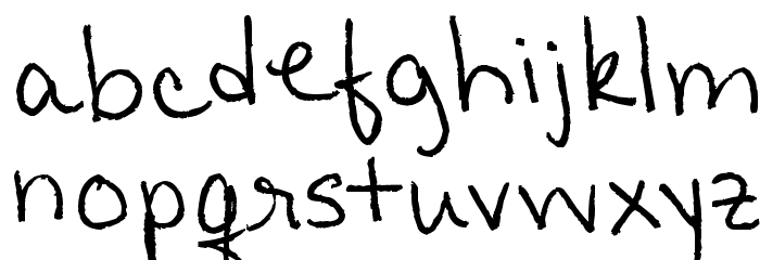 Sparkly Lights Font LOWERCASE