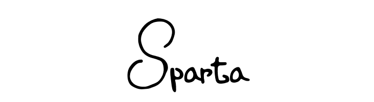 Sparta  Descarca Fonturi Gratis