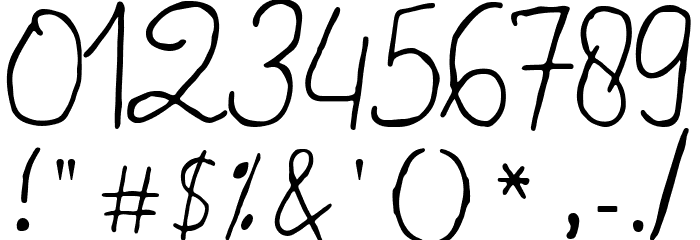 Sparta Font OTHER CHARS