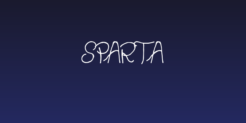 Sparta Social Header