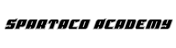 Spartaco Academy  font caratteri gratis