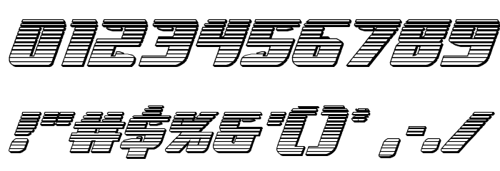 Spartaco Chrome Font OTHER CHARS