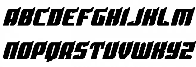 Spartaco Condensed フォント 大文字