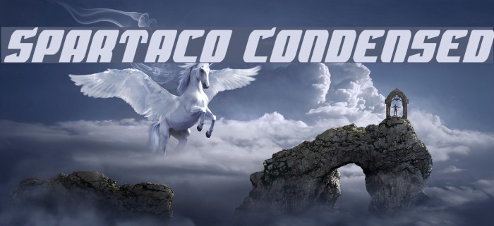 Spartaco Condensed Font examples