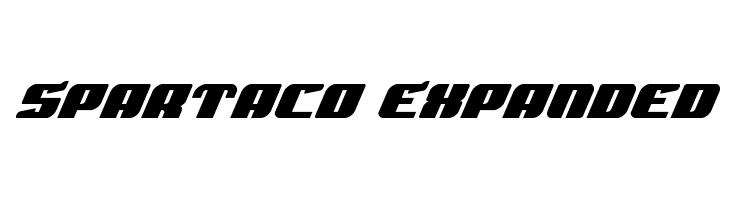 Spartaco Expanded  フリーフォントのダウンロード