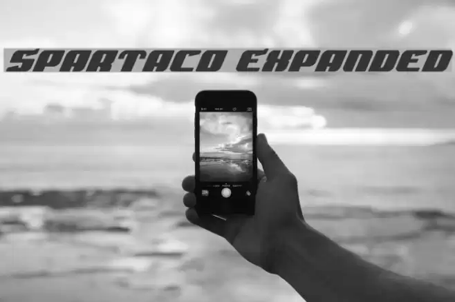 Spartaco Expanded Fonte examples