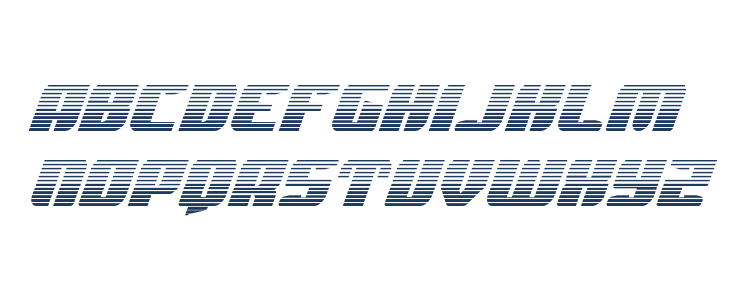 Spartaco Gradient Lowercase