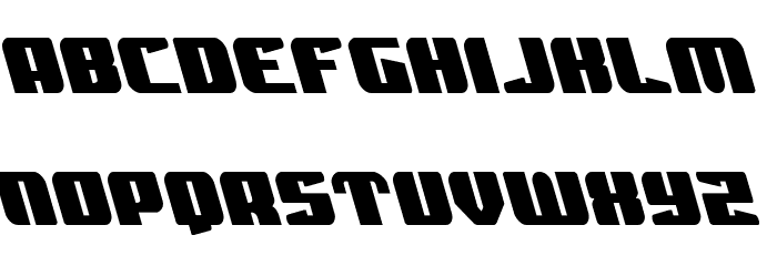 Spartaco Leftalic Font LOWERCASE