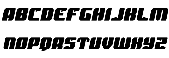 Spartaco Semi-Italic Font LOWERCASE